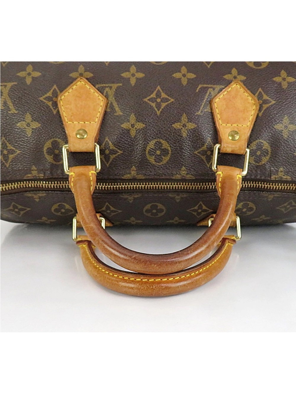 Louis Vuitton Monogram Canvas Speedy Handbag 30 - Picture 7 of 15